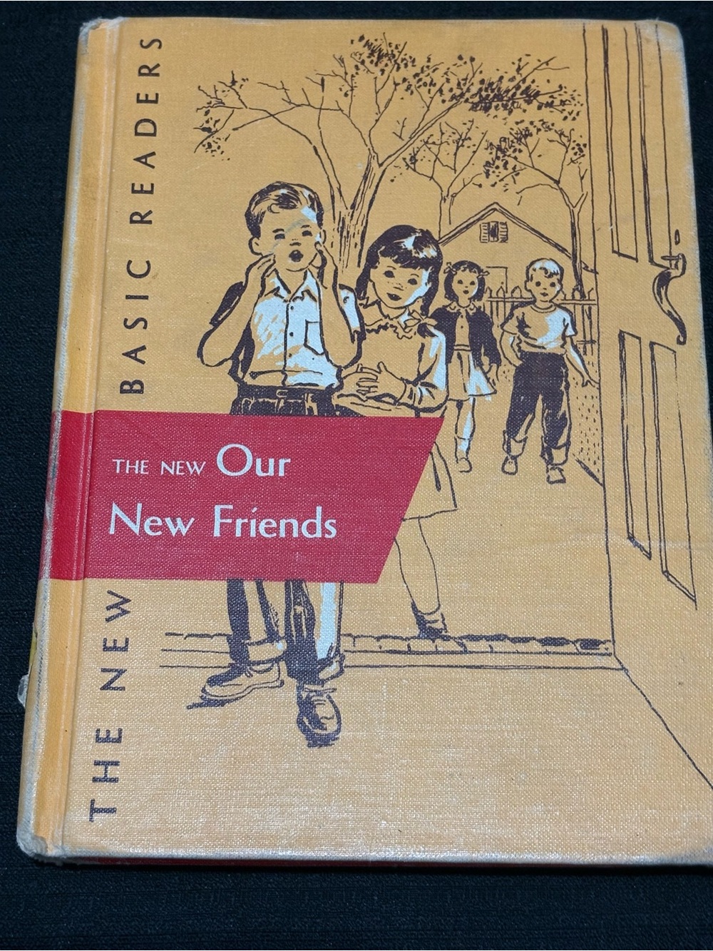 The New Basic Readers Our New Friends Vintage Book From 1951 Hardback Preowned